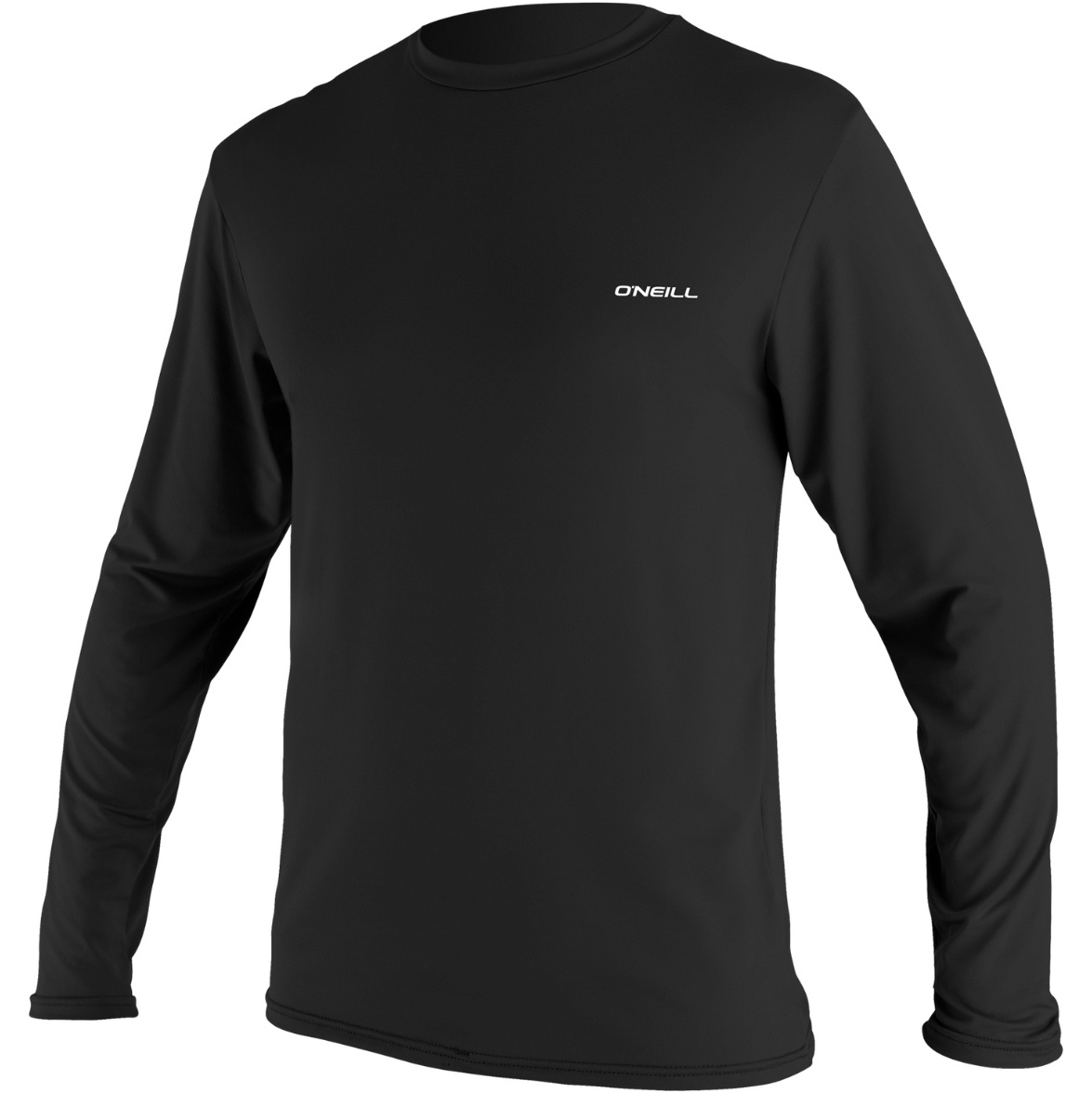 2026 O'Neill Mens Basic Skins Long Sleeve Sun Shirt 5719 - Black